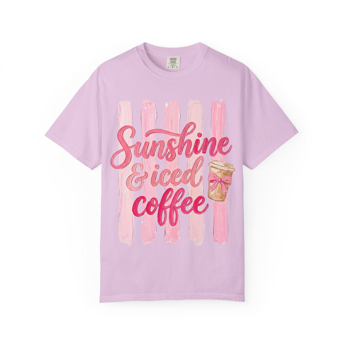 Sunshine & Iced Coffee Graphic T-Shirt