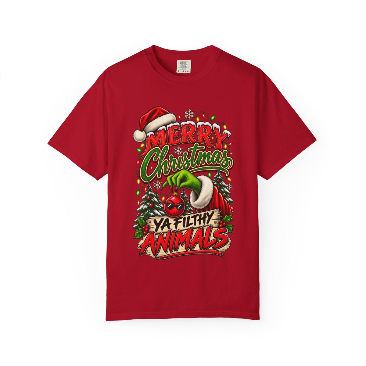 Merry Christmas Ya Filthy Animals T-Shirt