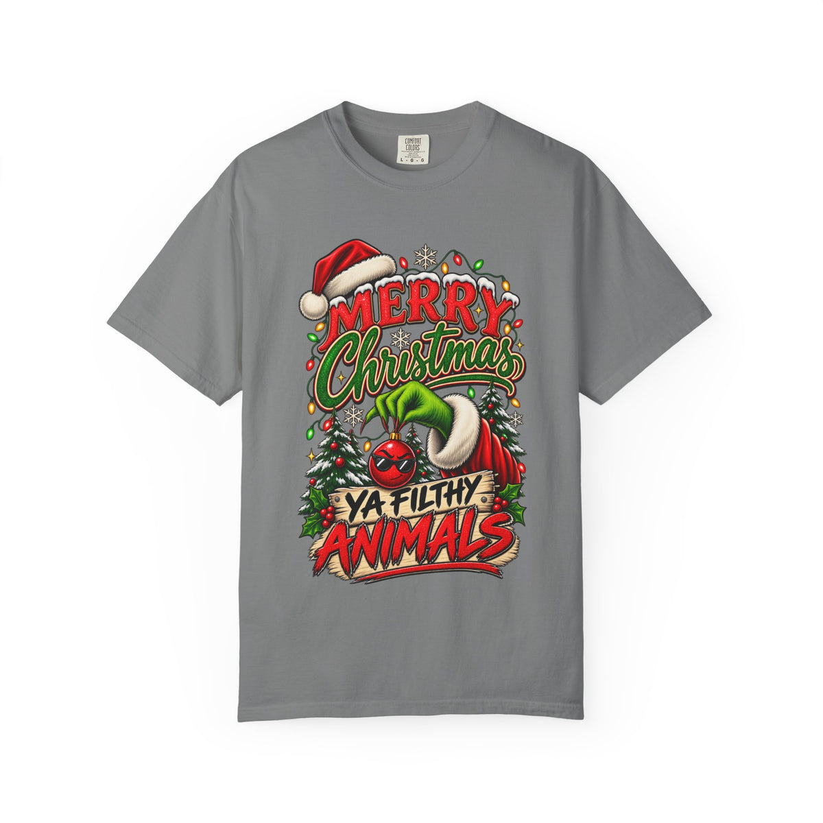 Merry Christmas Ya Filthy Animals T-Shirt