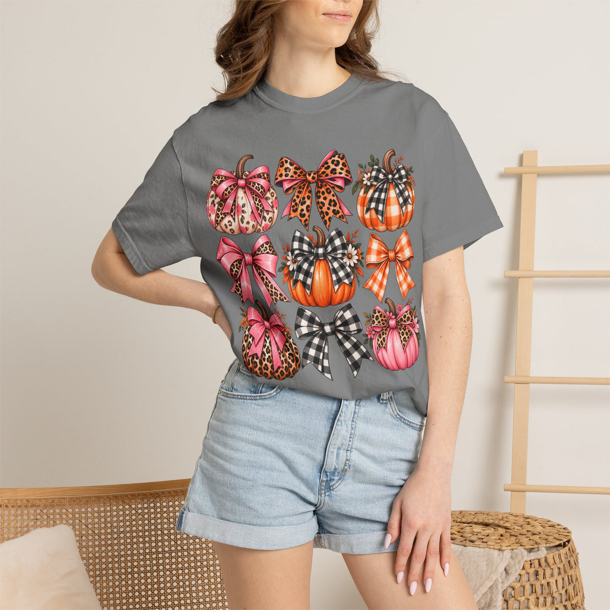 Pumpkin Bows Tee