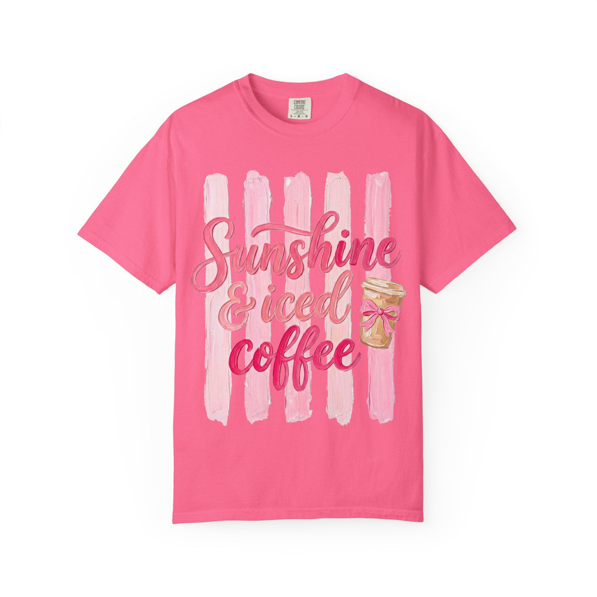 Sunshine & Iced Coffee Graphic T-Shirt