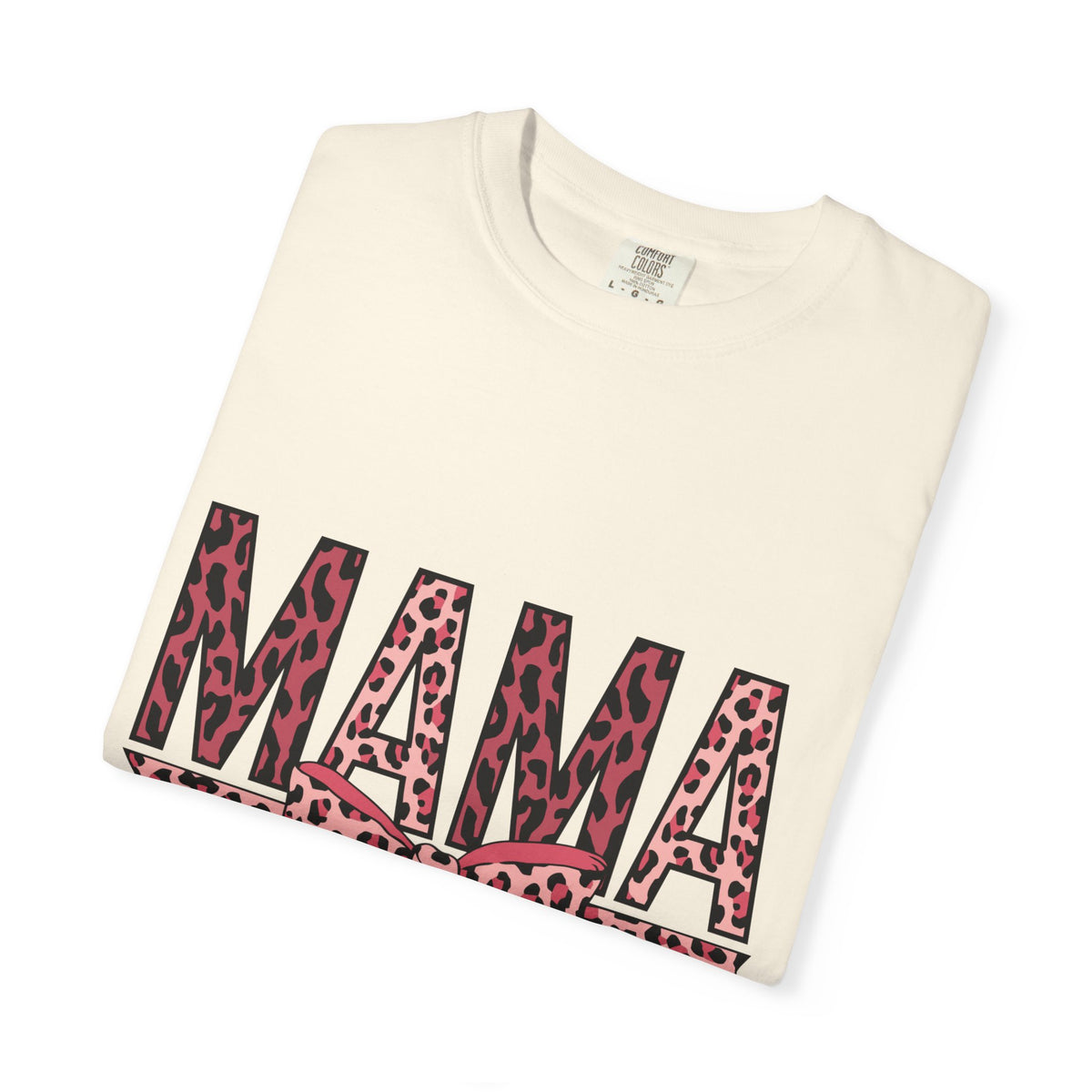 Mama Leopard Bow T-Shirt