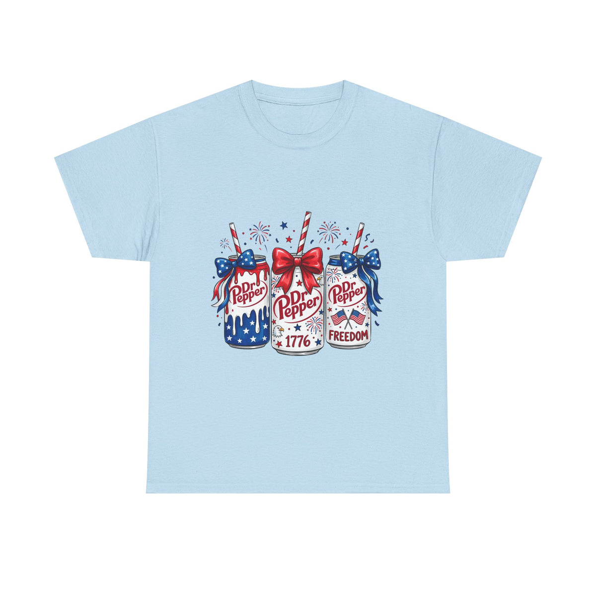 Patriotic Dr Pepper Cups Tee